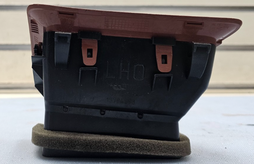 🔥08-12 CHEVY MALIBU DASH LEFT DRIVER MASTER A/C AC AIR VENT HEATER PANEL RED