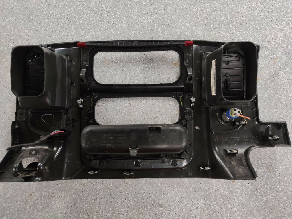 🔥02-05 Dodge RAM Dash RADIO Bezel Climate Trim Panel   Vents Storage BLACK B10