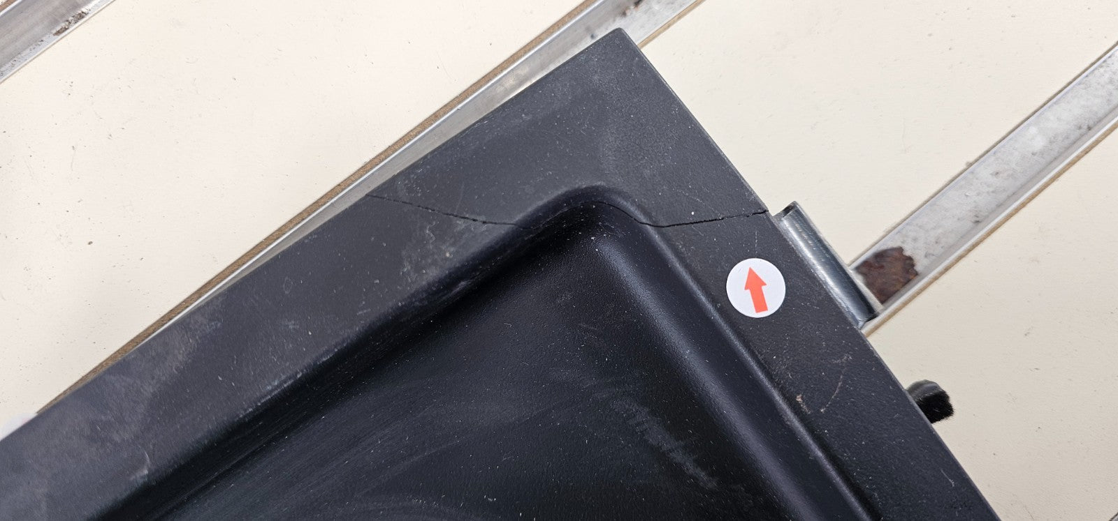 🔥04-08 Ford F-150 Dash TRAY Rubber Storage Liner Upper Center Bezel Panel Black