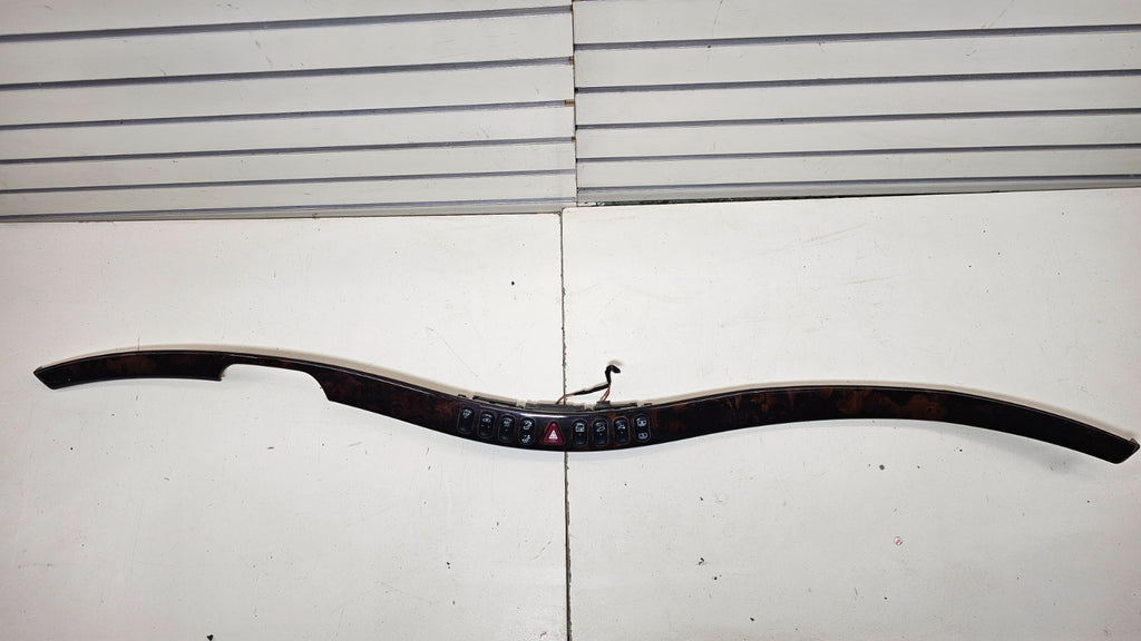🔥00-06 Mercedes W220 S430 S500 Center Dash Trim Bezel Panel Cover Assembly Wood