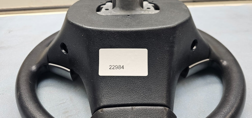 🔥07-09 Elantra Left Driver Steering Column Wheel Cruise Control Leather Black
