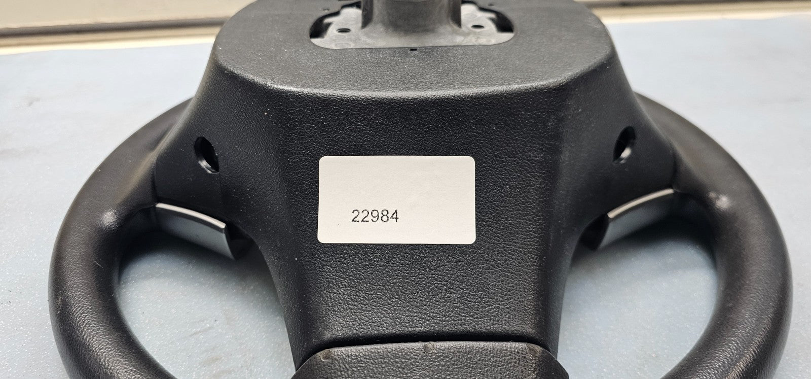 🔥07-09 Elantra Left Driver Steering Column Wheel Cruise Control Leather Black