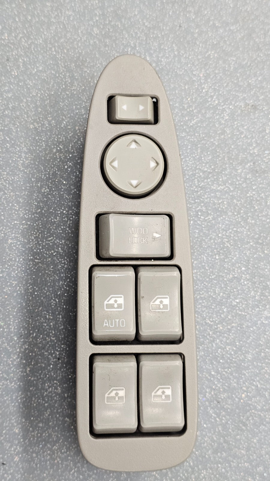 02-07 Rendezvous Impala Left Driver Master Power Window Door Switch Lock LT TAN