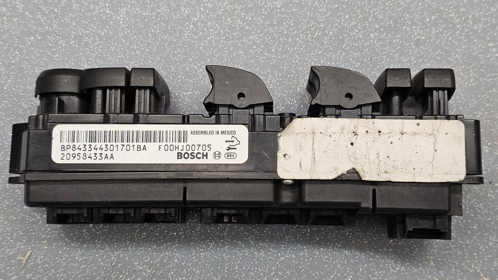 07-14 Silverado Tahoe Yukon Master Left Driver Window Switch Assembly Regulator