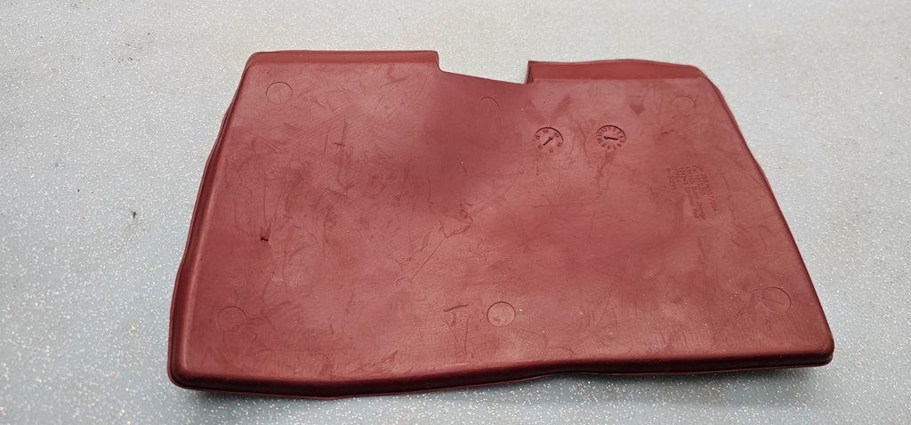 🔥10-15 Equinox Center Console Rubber Insert Mat Upper Dash Tray Liner RED OEM