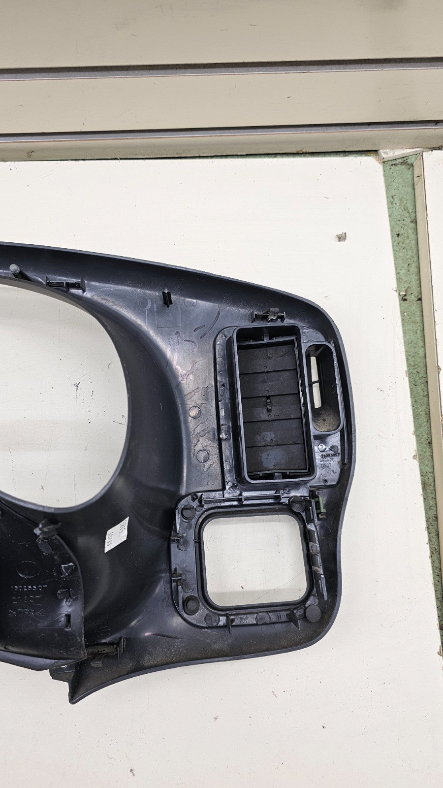 🔥96-02 Express GMC Savana Dash Instrument Cluster Speedometer Bezel Panel Black