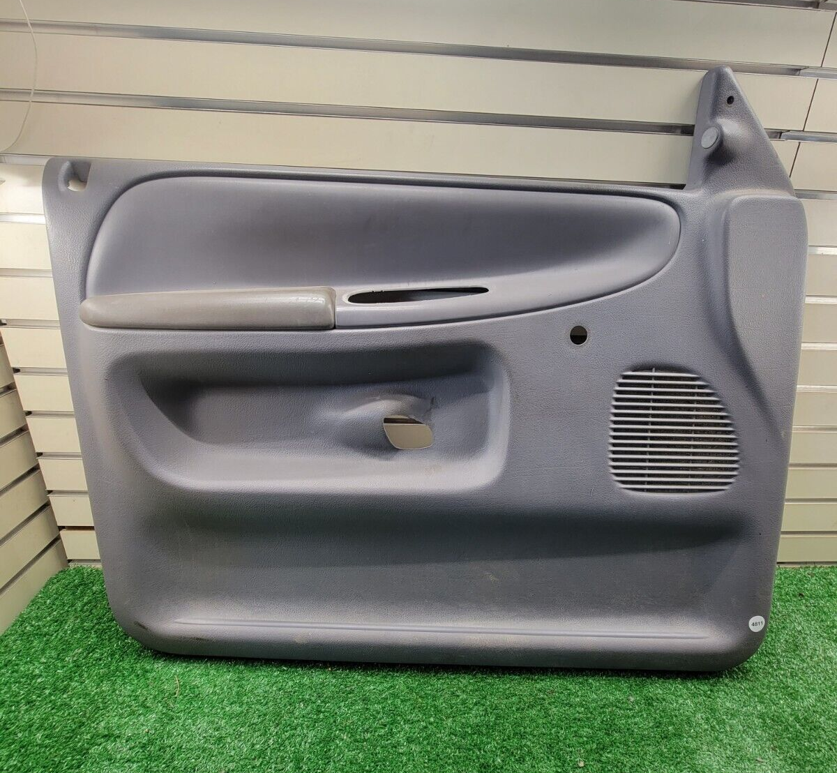 🔥94-97 Dodge RAM 1500 Interior DOOR Panel Front LEFT Driver GRAY Pickup TruckD9