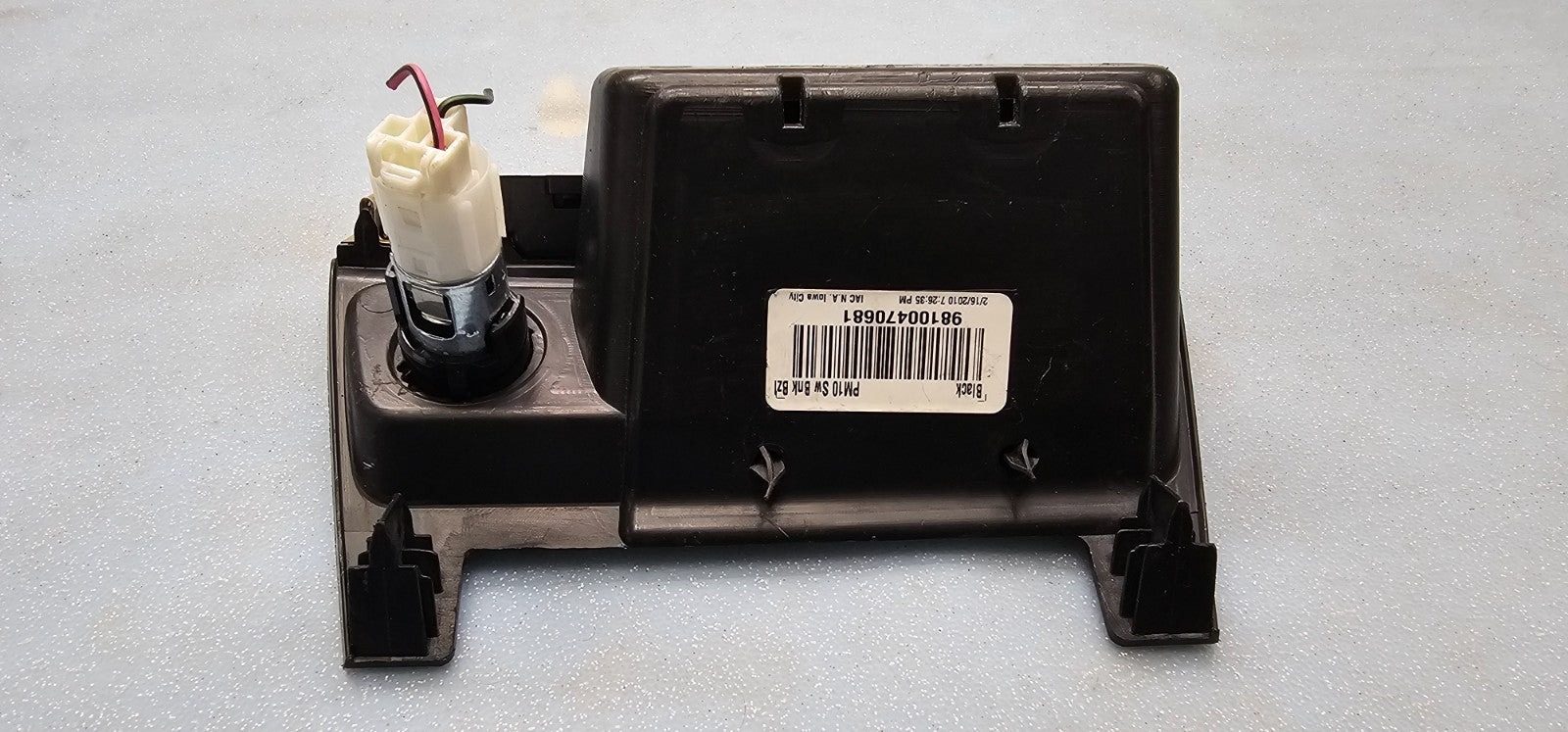 🔥10-13 Avenger 200 CALIBER HAZARD LIGHT CONTROL SWITCH DASHBOARD TRAY OEM