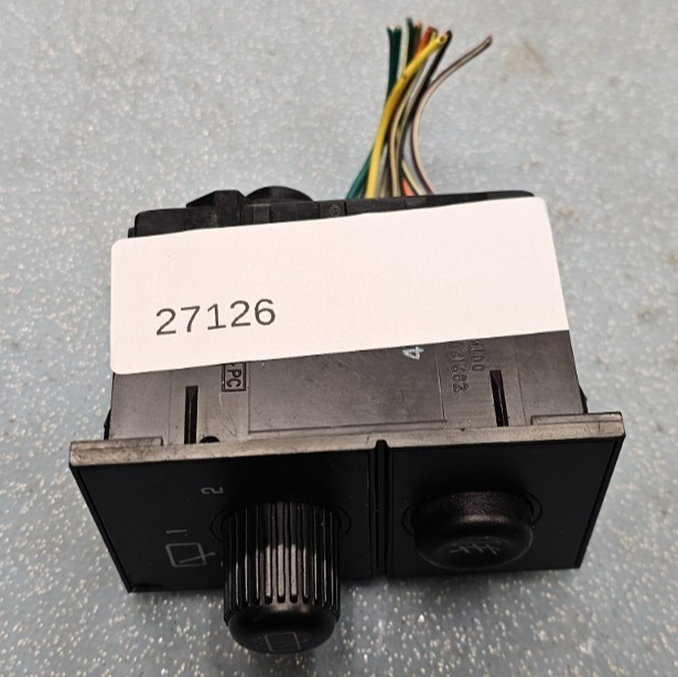🔥99-02 TAHOE SUBURBAN GMC YUKON DENALI REAR WIPER FOG LIGHT SWITCH 4x4 BLACK
