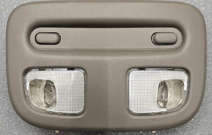 🔥00-05 Buick LeSabre Overhead Dome Light Reading Lamp Homelink Beige TAN