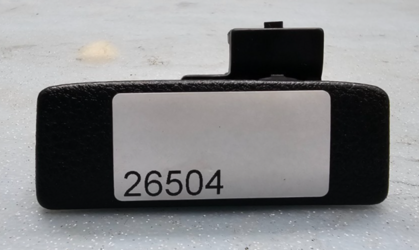 🔥07-12 Nissan Versa Glove Box Compartment Latch Handle Lock Assembly BLACK OEM