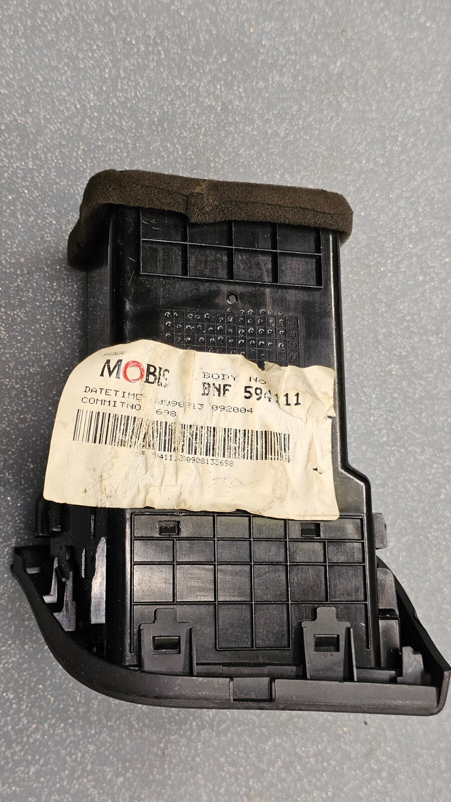 🔥06-10 KIA RIO Dash Left Driver AC Air Vent Heater Conditioning Black OEM