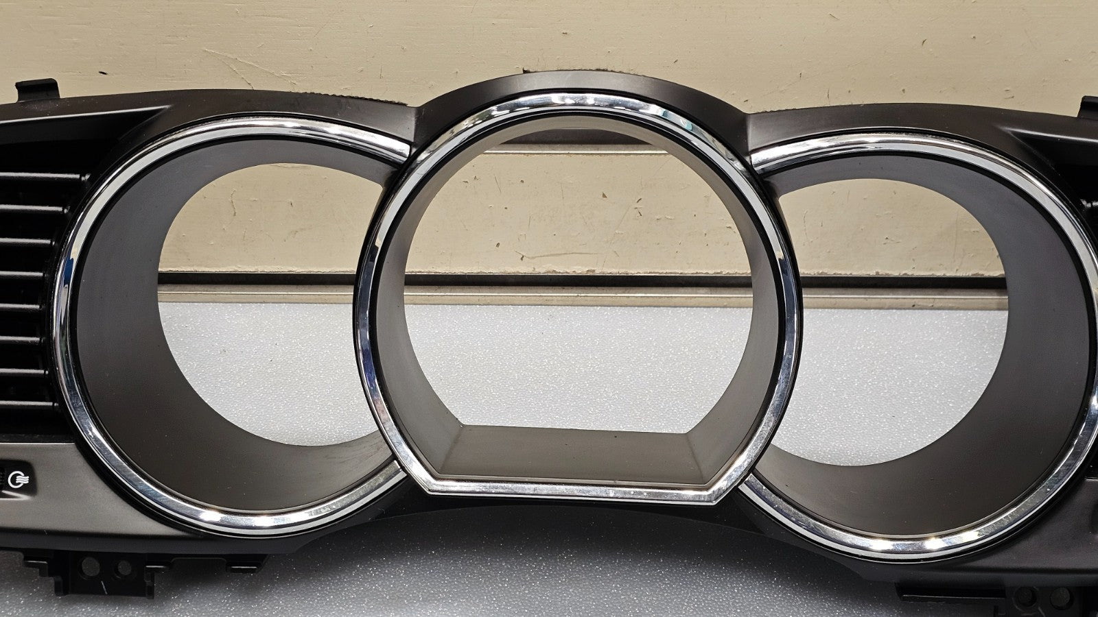 🔥11-13 Optima Dash Speedometer Tachometer Instrument Cluster Bezel Silver/Black