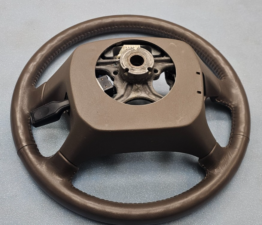 🔥97-00 LEXUS ES300 CAMRY LEATHER STEERING COLUMN WHEEL CRUISE CONTROL BLACK