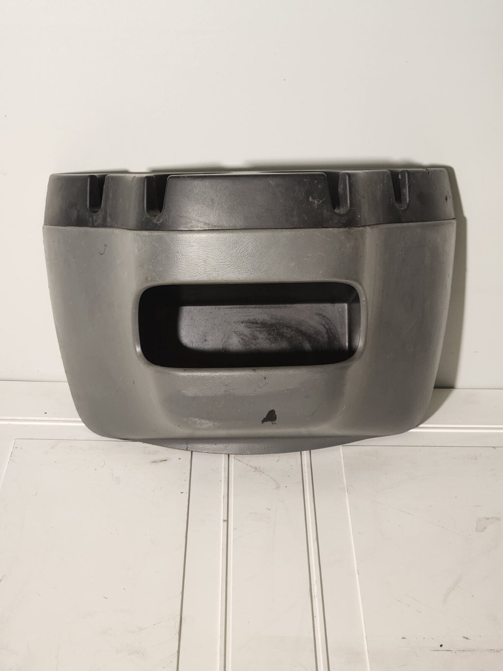 97-13 FORD ECONOLINE VAN E150 E250 E350 E450 FRONT CENTER CONSOLE Cupholder GRAY