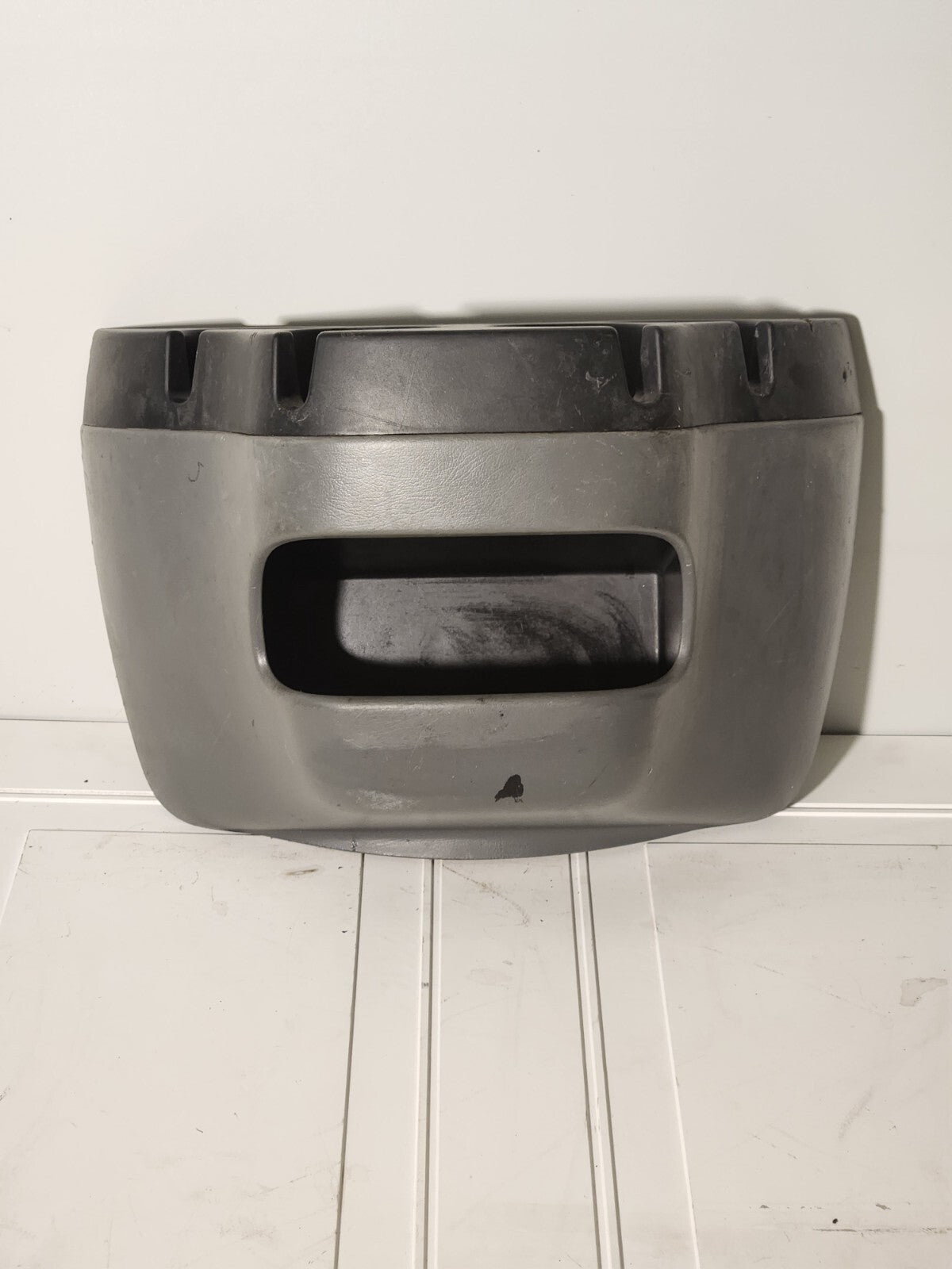 97-13 FORD ECONOLINE VAN E150 E250 E350 E450 FRONT CENTER CONSOLE Cupholder GRAY