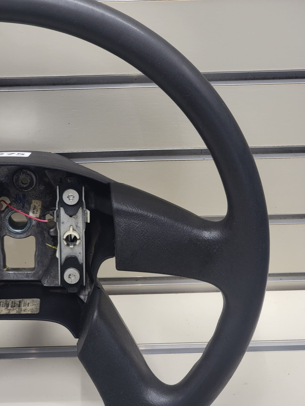 🔥03-06 SILVERADO SIERRA YUKON TAHOE SUBURBAN STEERING WHEEL LEATHER BLACK