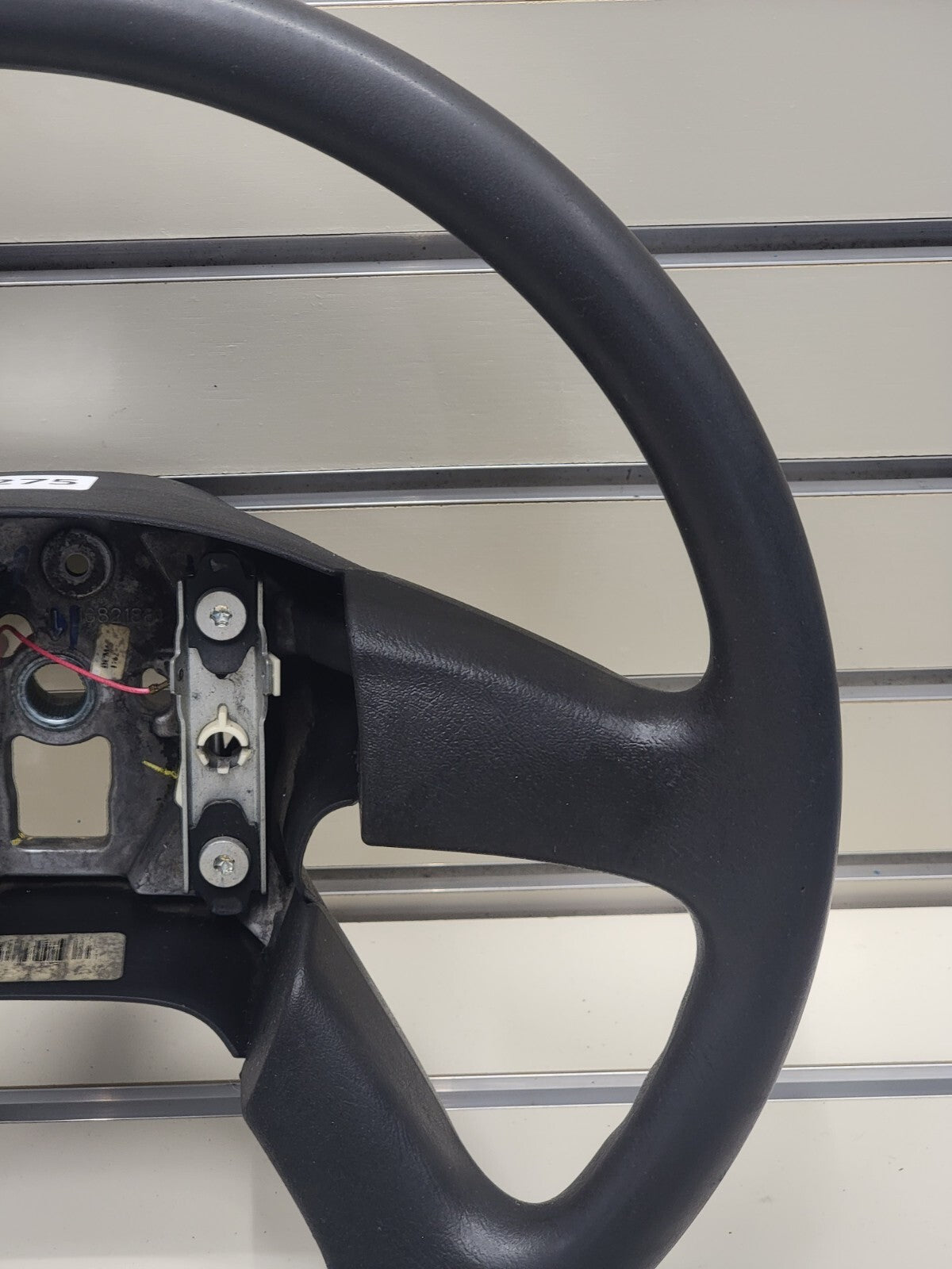 🔥03-06 SILVERADO SIERRA YUKON TAHOE SUBURBAN STEERING WHEEL LEATHER BLACK