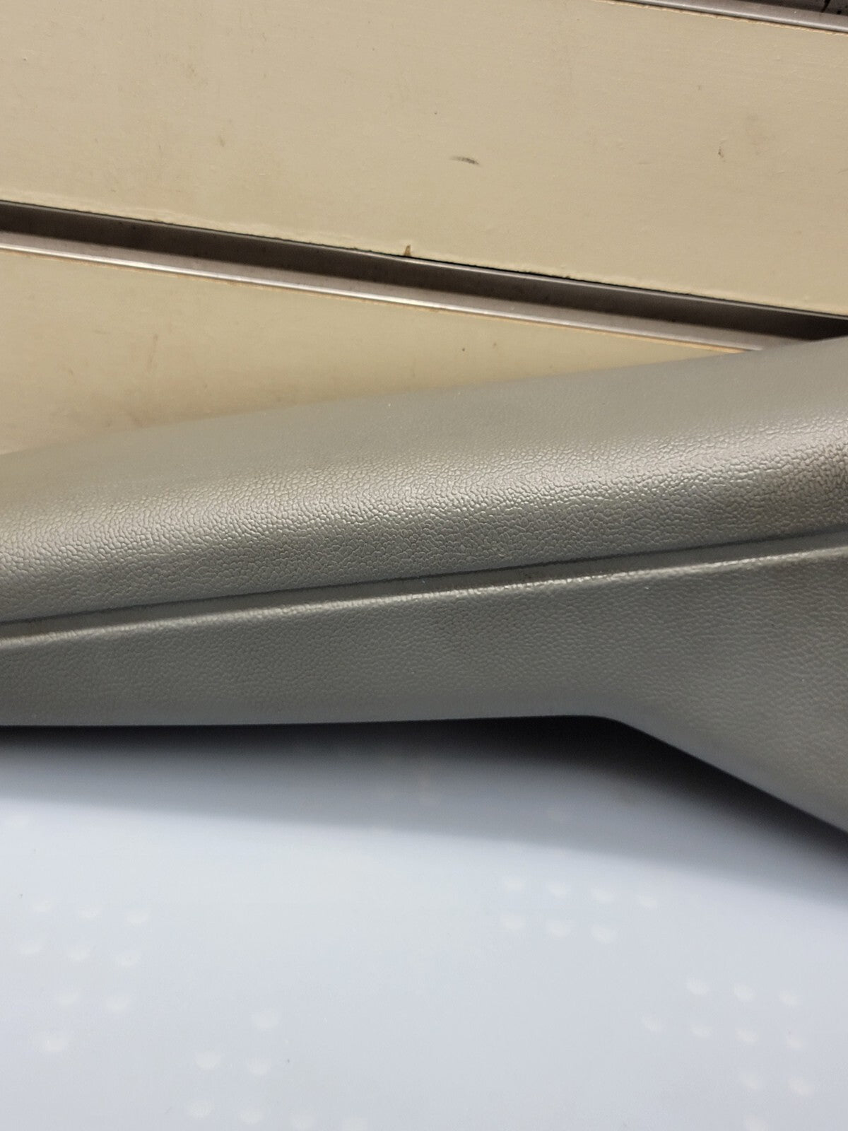 08-11 CARAVAN TOWN & COUNTRY LEFT DRIVER SIDE FRONT SEAT ARMREST LIGHT GRAY