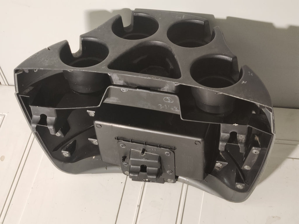 97-13 FORD ECONOLINE VAN E150 E250 E350 E450 FRONT CENTER CONSOLE Cupholder GRAY