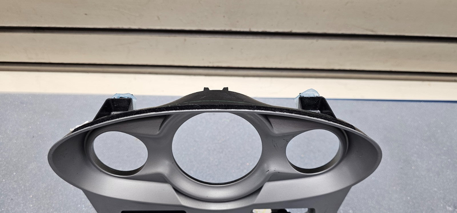 🔥14-19 FORD FIESTA CENTER CONSOLE AC CONTROL SHIFTER SHIF BEZEL TRIM Silver OEM
