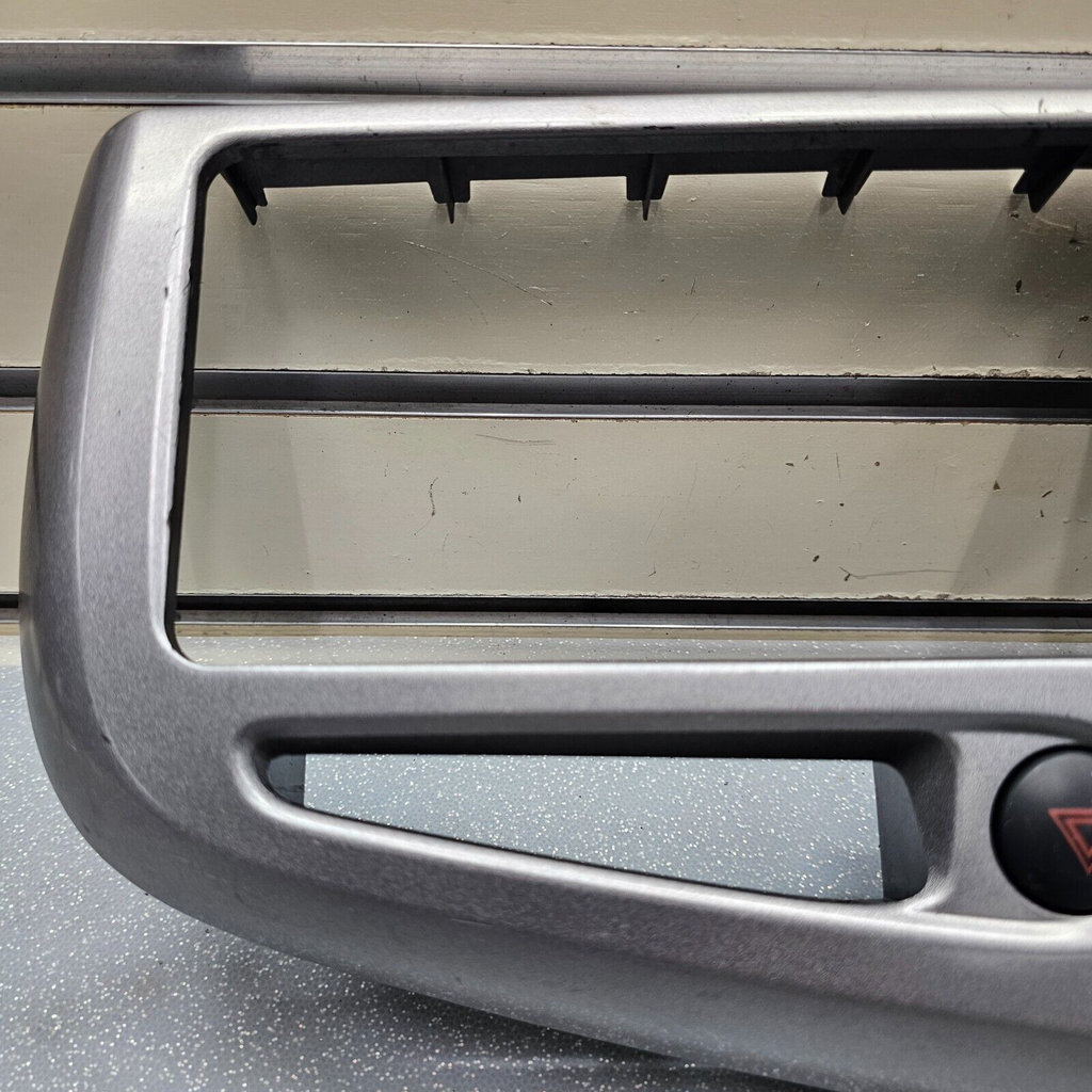 🔥03-08 Toyota MATRIX Pontiac VIBE Center Dash Radio Bezel Trim Panel SILVER B26