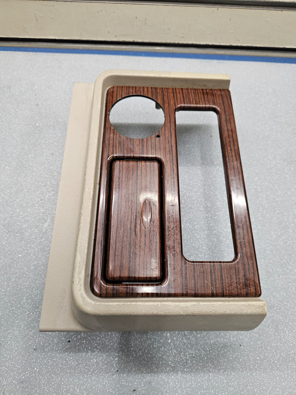 🔥03-06 Escalade Dash AM FM Radio Bezel Trim Instrument Panel Assembly woodgrain
