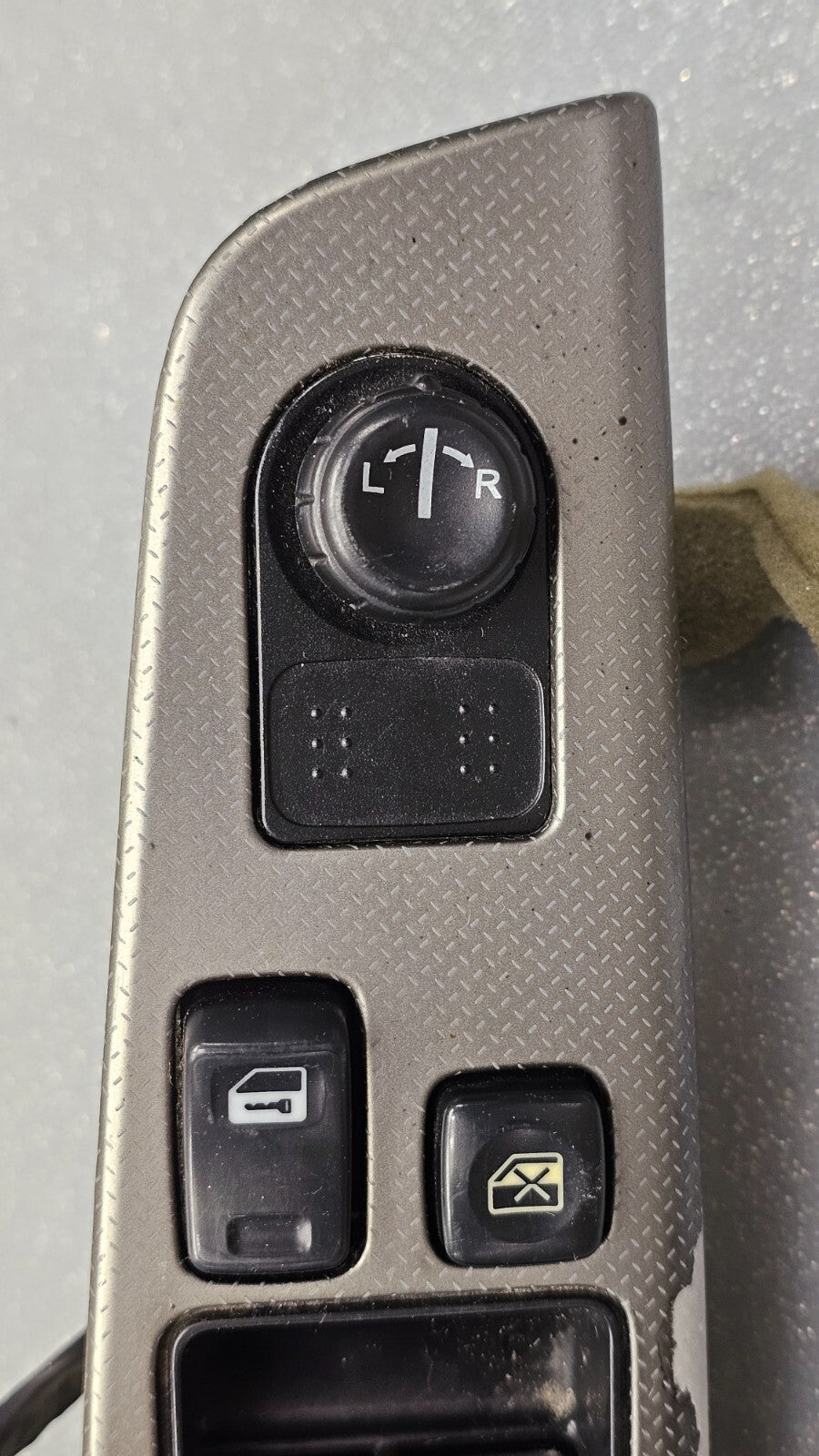 🔥02-06 Altima Left Driver Master Window Power Switch Control Assembly Tan OEM