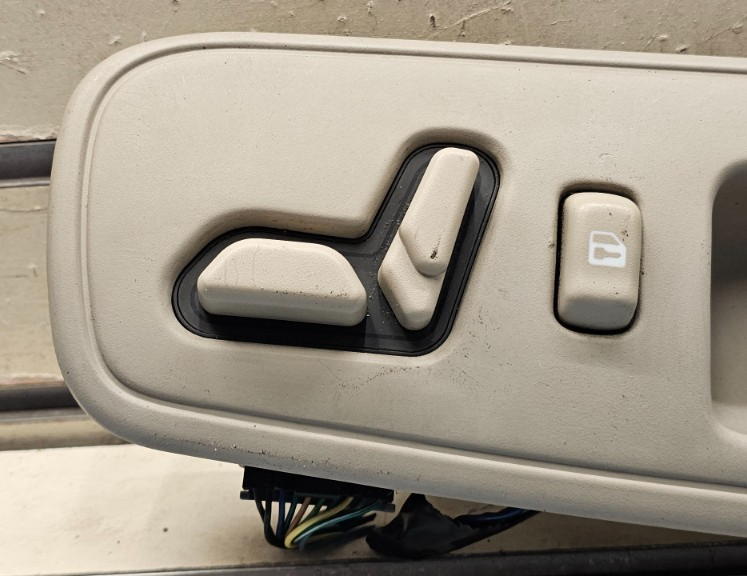 🔥97-99 Cadillac Deville Front RIGHT PASSENGER Seat Control Switch TAN OEM