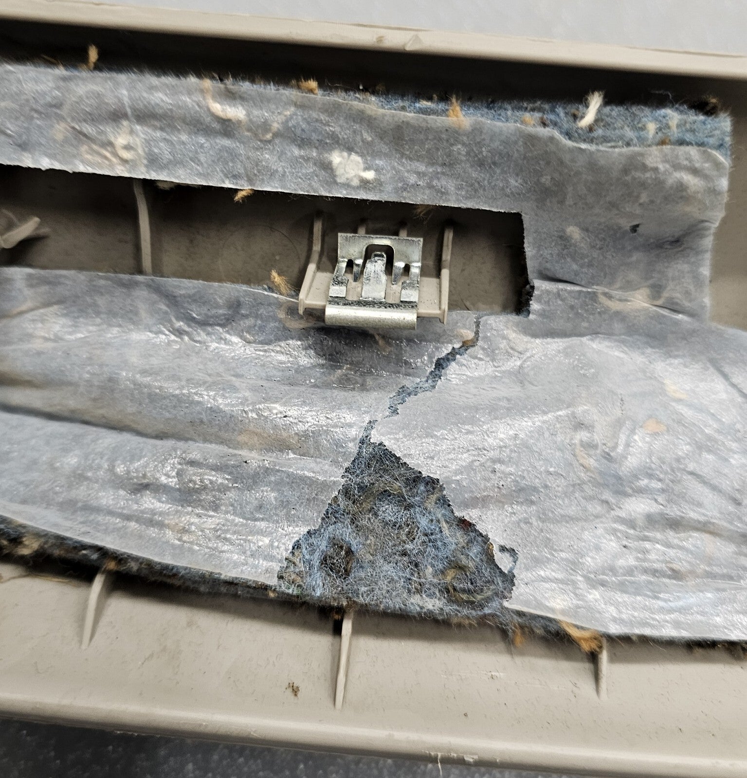🔥02-10 Dodge RAM A Pillar Panel Trim Molding LEFT DRIVER w/ Grab Light GRAY P5