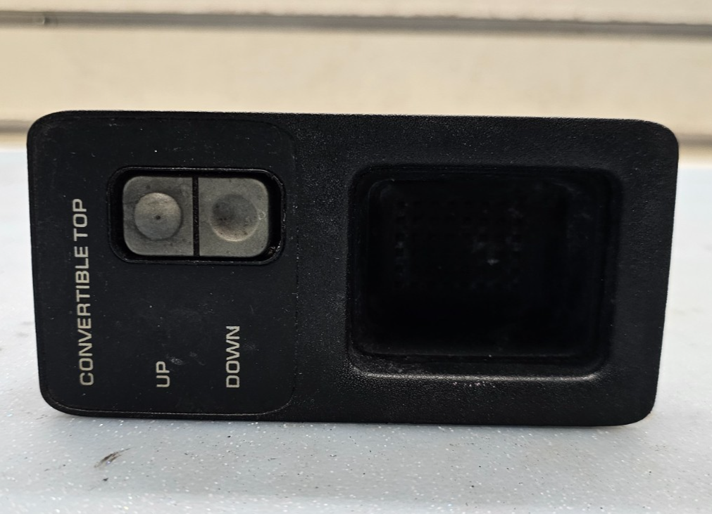 🔥87-95 Chrysler Lebaron Convertible Top Roof Control Switch Black OEM