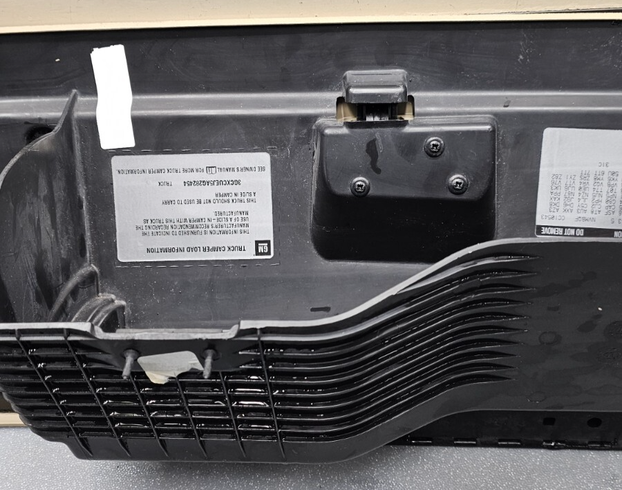 🔥07-13 Silverado SIERRA Dash UPPER GLOVE BOX Storage Compartment Assembly TAN