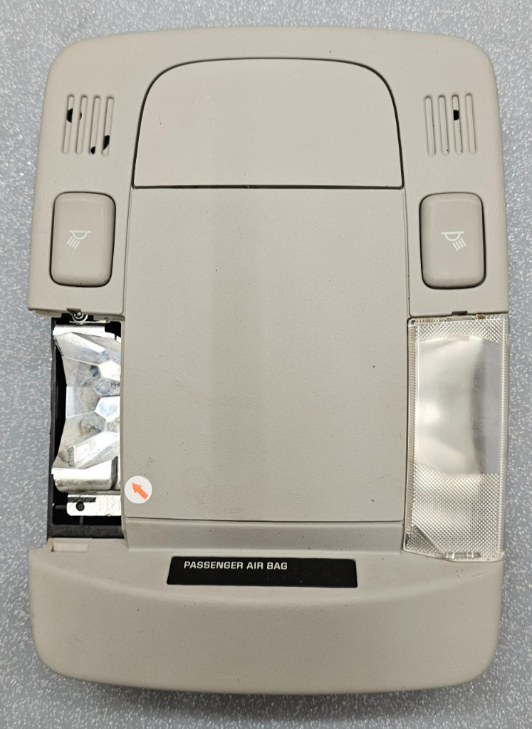 🔥06-11 DTS OVERHEAD CONSOLE DOME MAP LIGHT LAMP COMPARTMENT ASSEMBLY TAN OEM