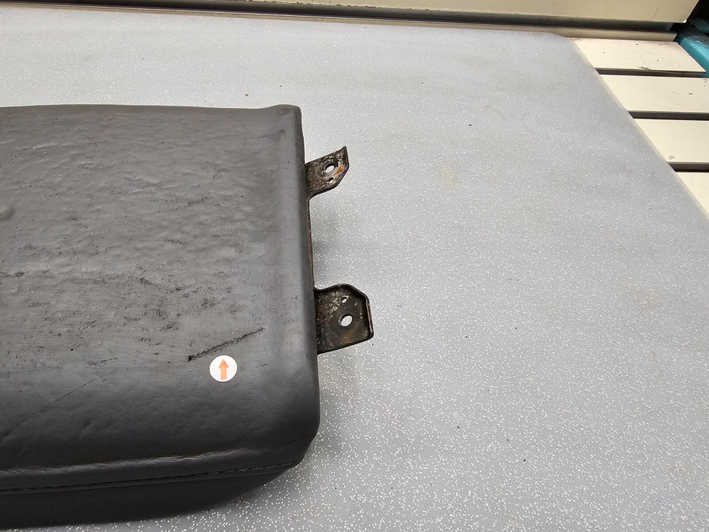 🔥03-08 Honda Pilot Front Center Console Lid Arm Rest Cover Leather Black OEM