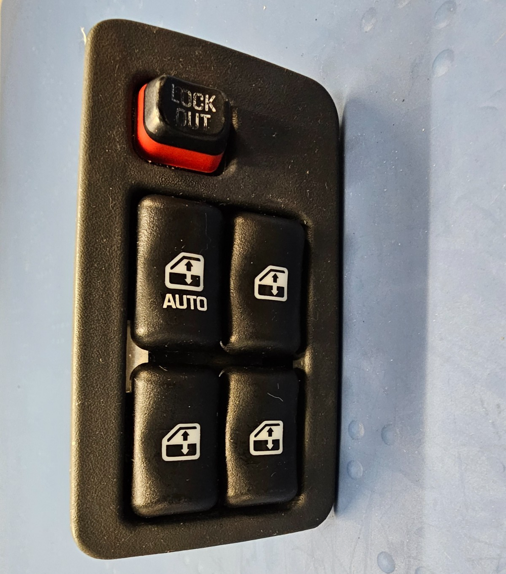 🔥95-05 Sunfire Master Power Window Door Control Switch Lock Assembly Black