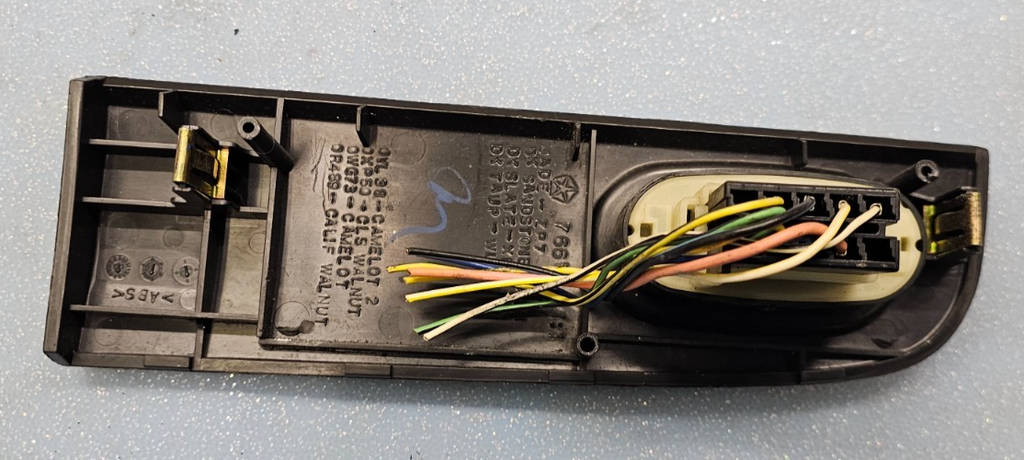 🔥01-06 Sebring Stratus Mirror Power Window Trim Control Switch Assembly Black