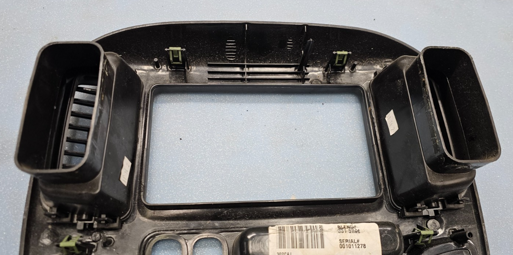 🔥2001-2007 FORD ESCAPE CENTER DASH RADIO A/C CLIMATE TRIM BEZEL BLACK OEM