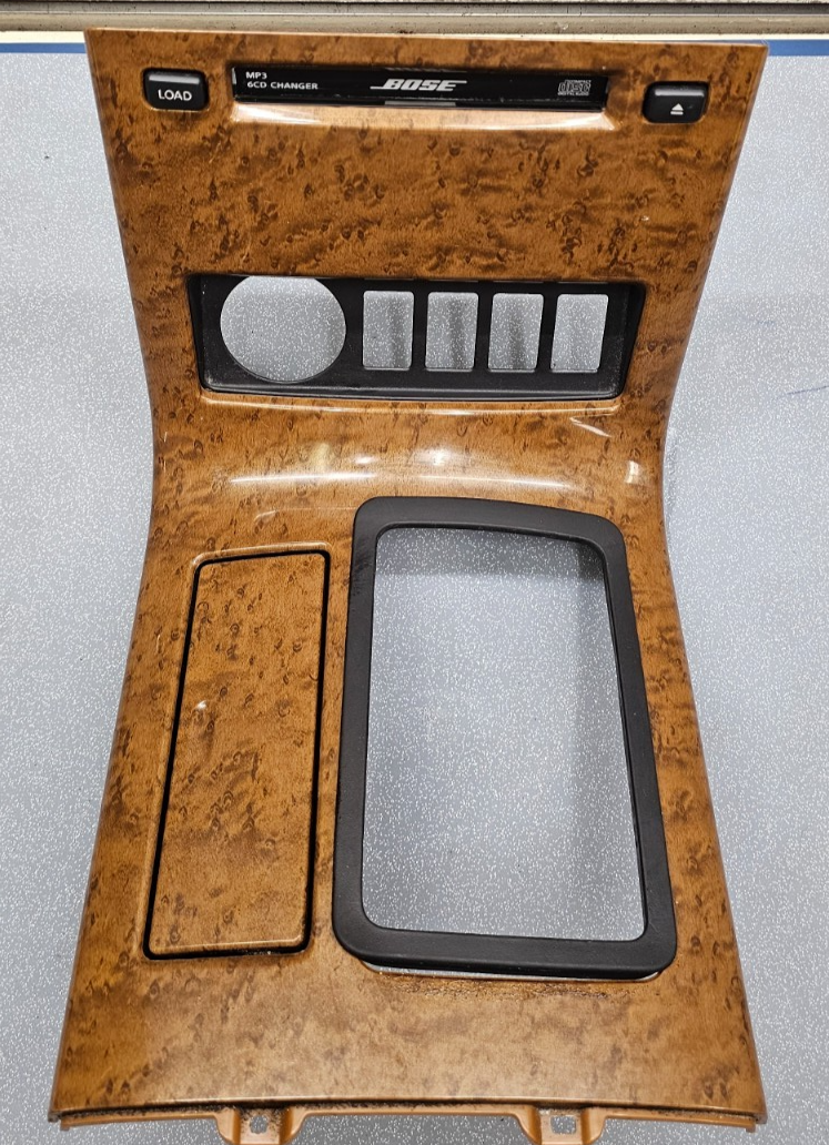 🔥05-12 NISSAN PATHFINDER CENTER CONSOLE SHIFTER SHIFT STORAGE BEZEL TRIM Wood