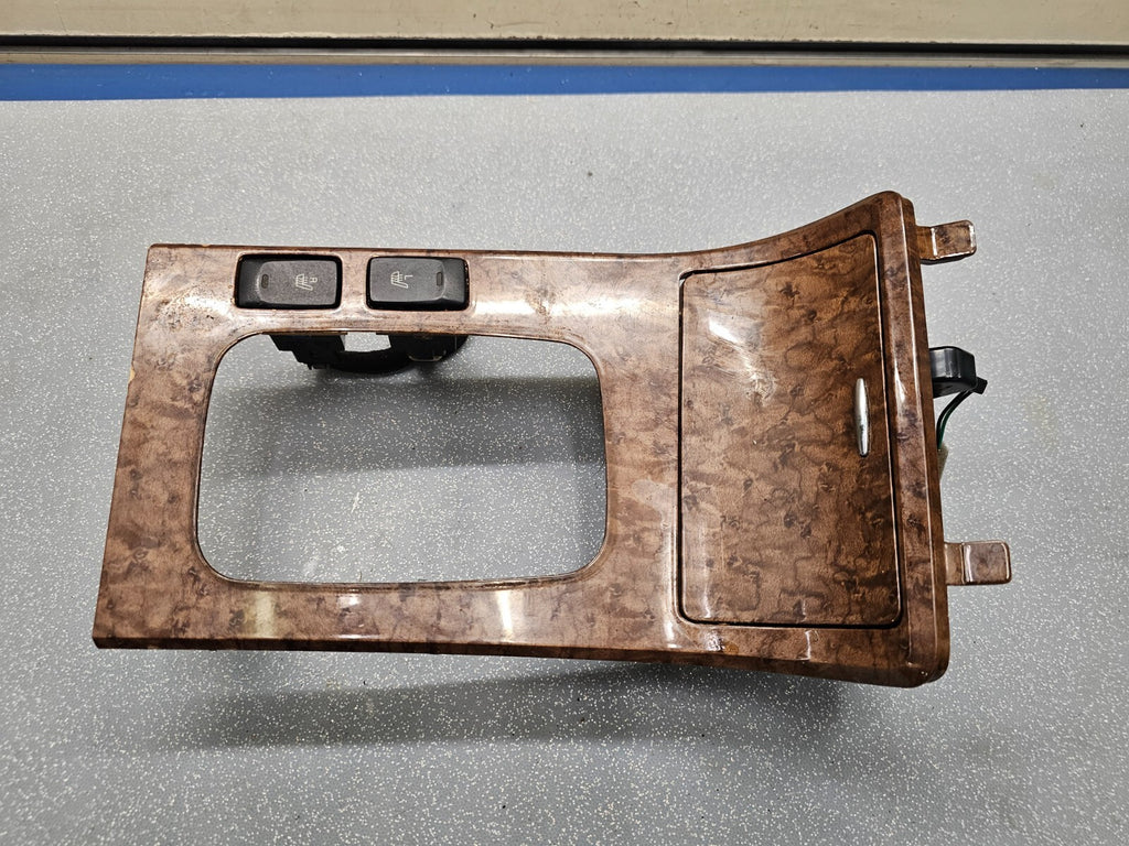 🔥02-05 Hyundai XG350 Shifter Bezel Trim Center Console Ash Tray Assembly Wood