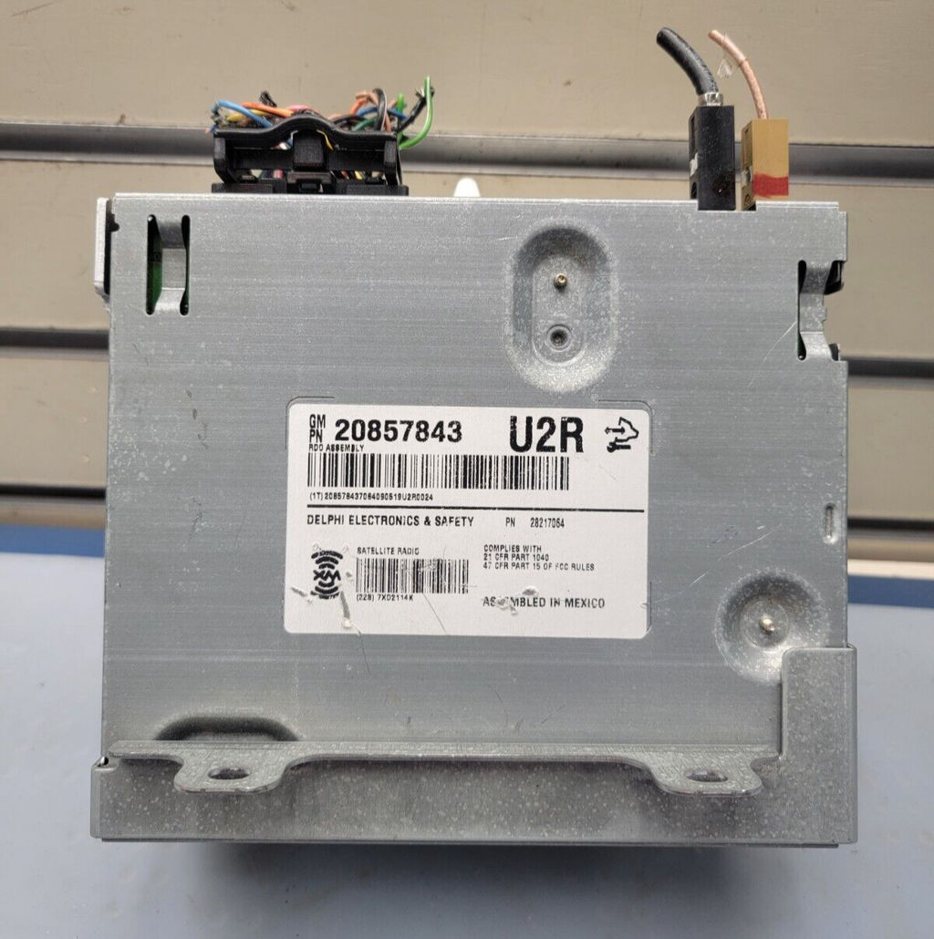 🔥09-14 Cadillac CTS AM-FM CD DVD Player Radio Receiver Satellite Assembly OEM