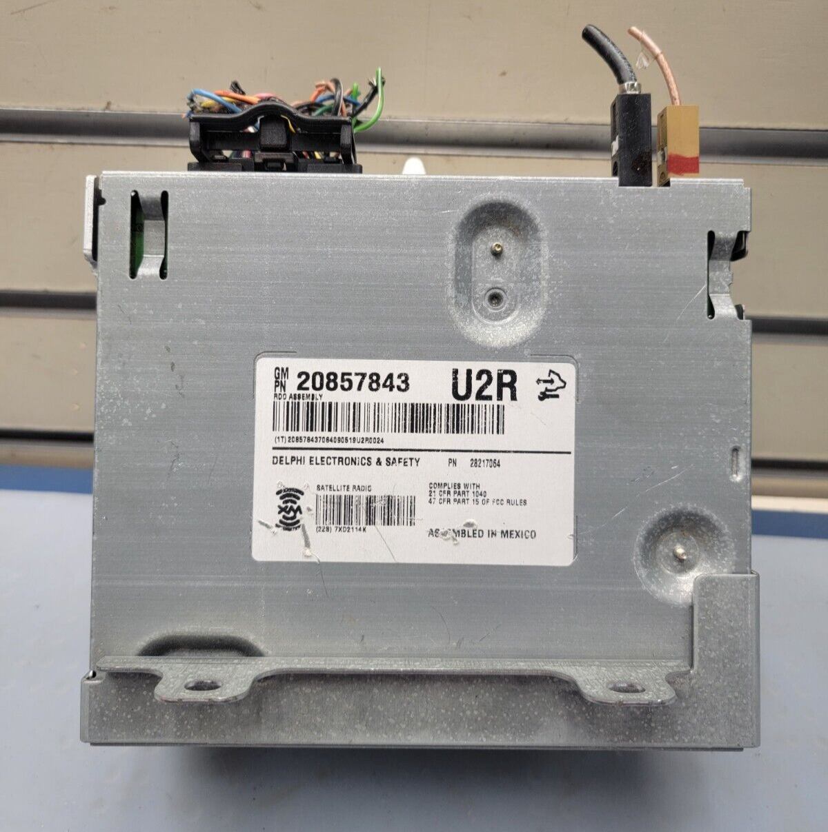 🔥09-14 Cadillac CTS AM-FM CD DVD Player Radio Receiver Satellite Assembly OEM