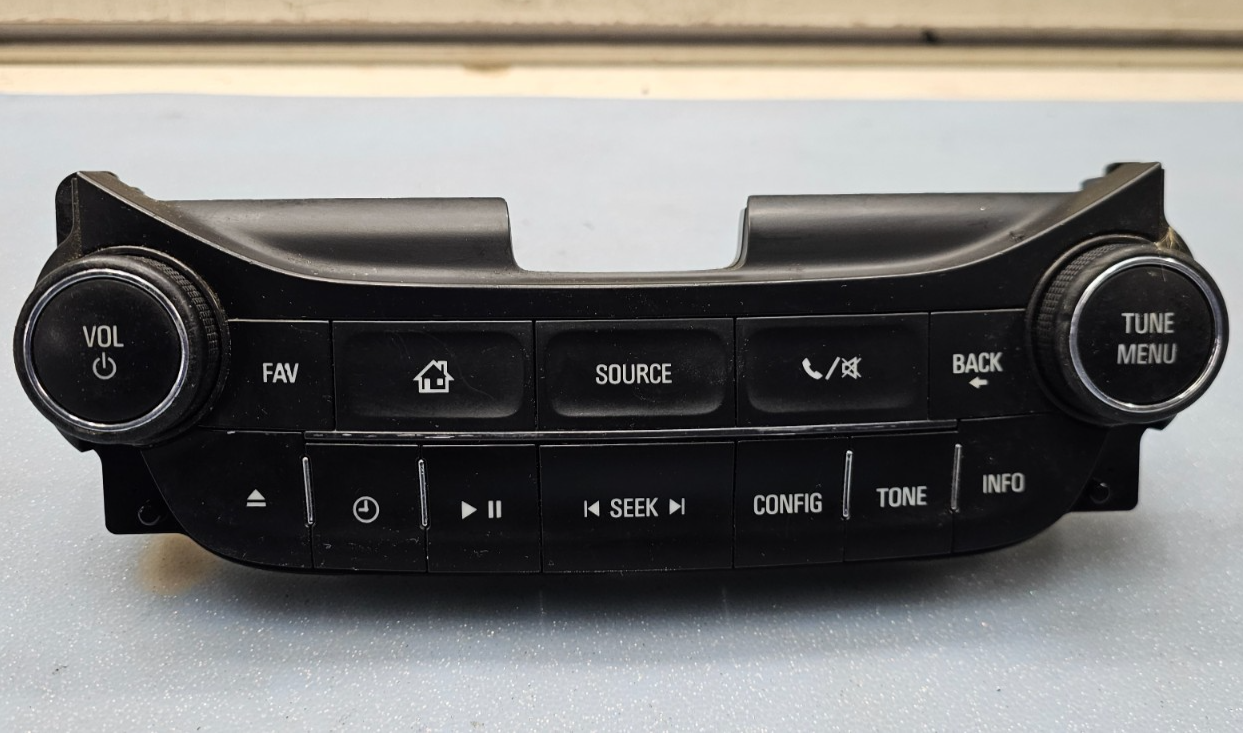 🔥14-16 Malibu Dash Front Center AM FM Radio Stereo Control Trim Panel Black