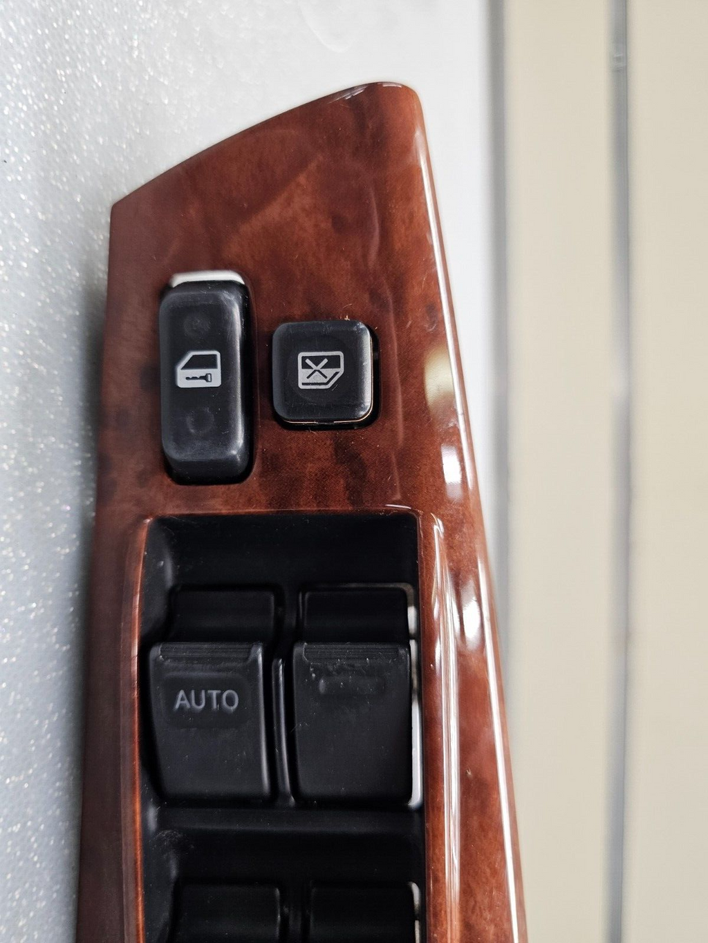 🔥03-08 Corolla Matrix Left Driver Master Power Window Switch Assembly Wood OEM