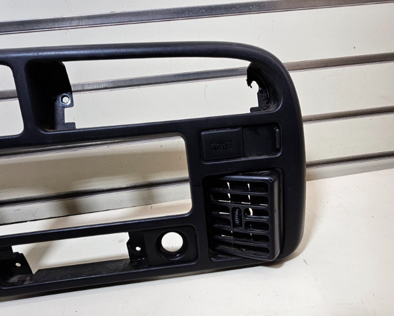 🔥94-97 Dodge Ram Dash Instrument Speedometer Cluster Trim Bezel Panel Black
