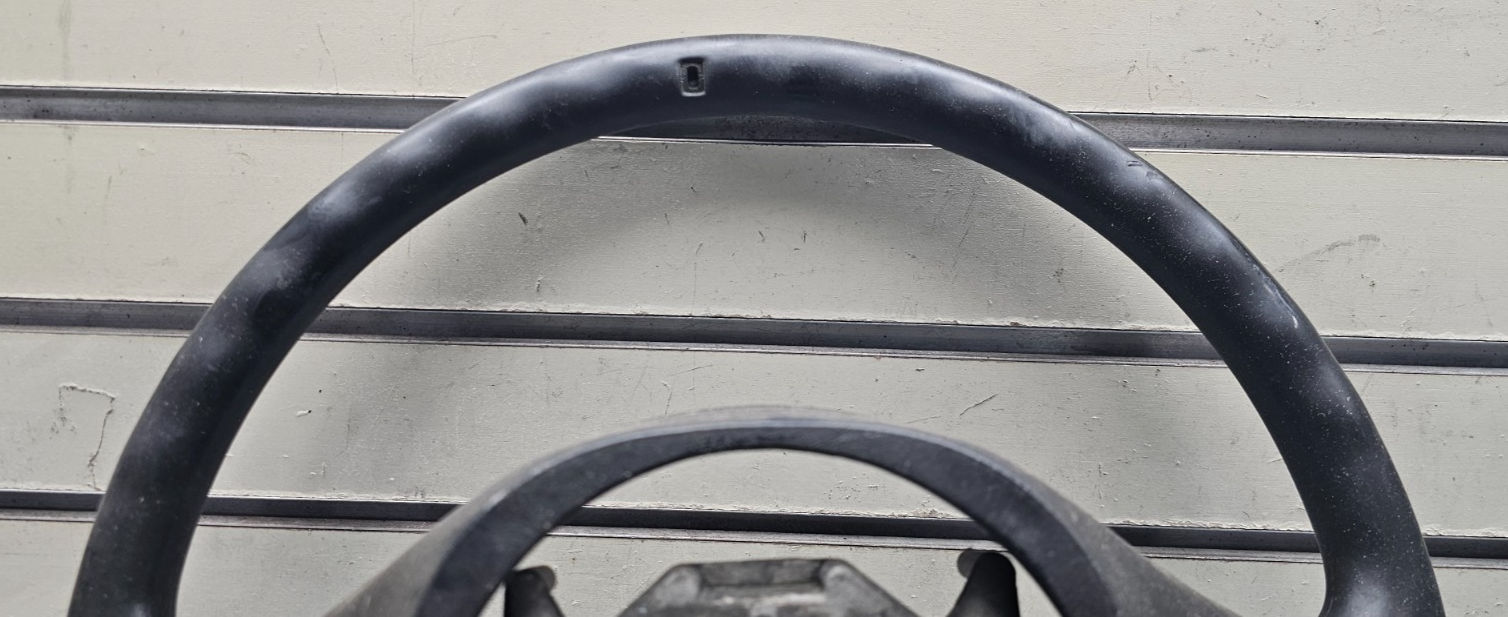 🔥1997-2003 Ford F-150 Leather Steering Wheel Cruise Dash Assembly Black