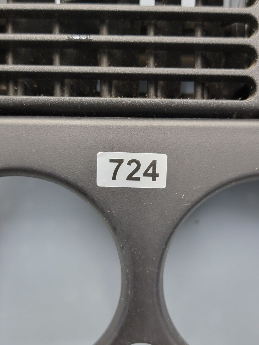 02-05 FORD EXPLORER RADIO AUDIO CLIMATE TEMPERATURE CONTROL BEZEL TRIM Black