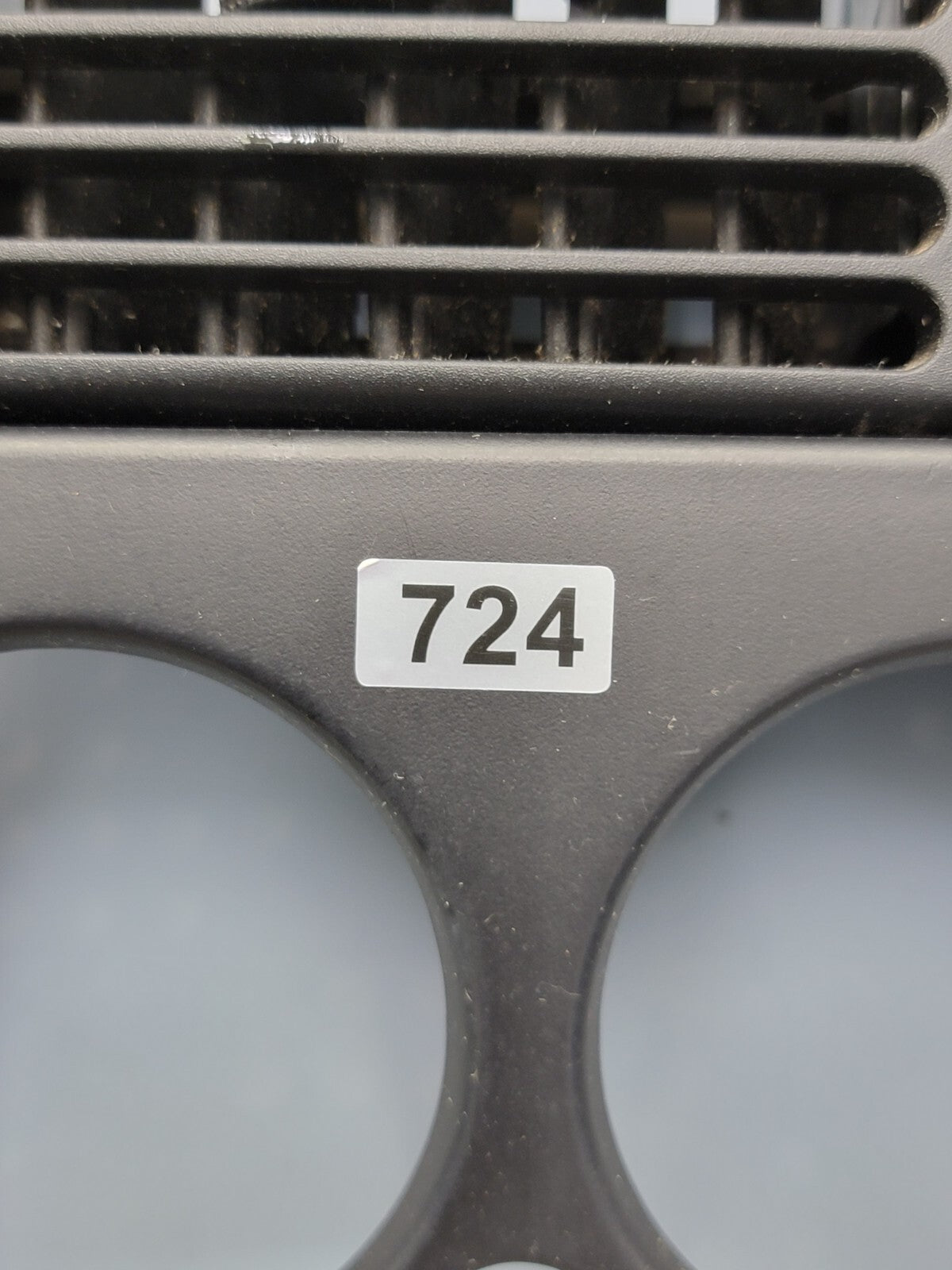 02-05 FORD EXPLORER RADIO AUDIO CLIMATE TEMPERATURE CONTROL BEZEL TRIM Black