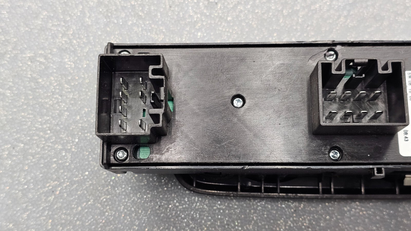 🔥11-13 Ford Fiesta Left Driver Master Door Window Control Switch Assembly Black