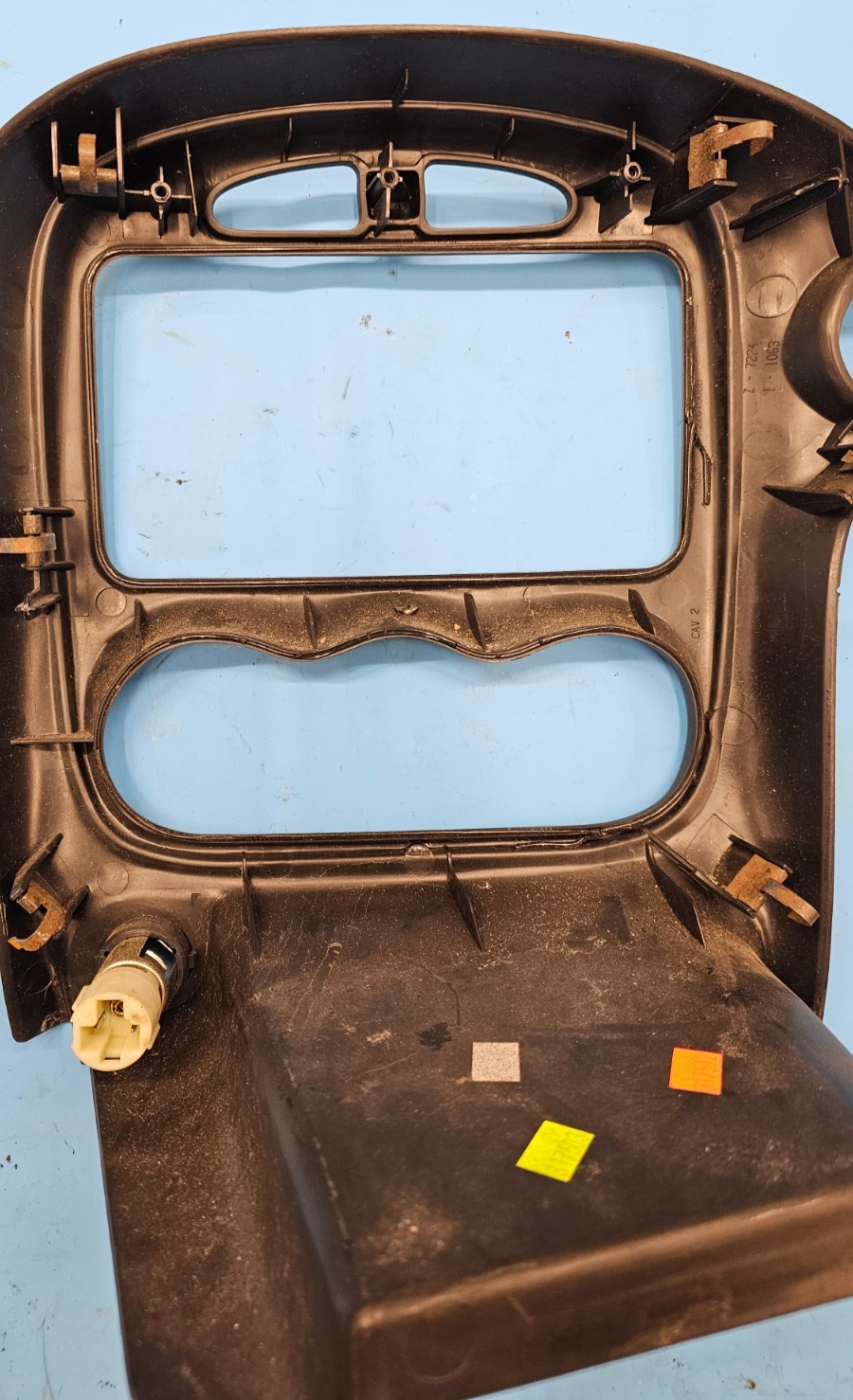 🔥99-05 Pontiac Grand Am Center Dash Radio Climate Bezel Trim Genuine Black OEM