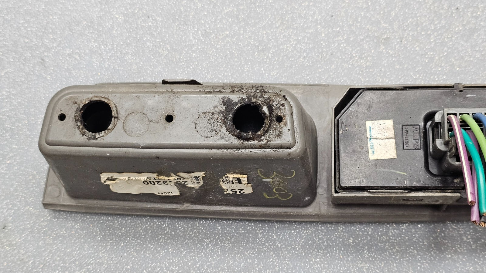 🔥08-12 Malibu 07-09 Aura Left Driver Master Power Window Switch Assembly Gray